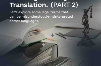 Challenges of Legal Translation (Part 2)